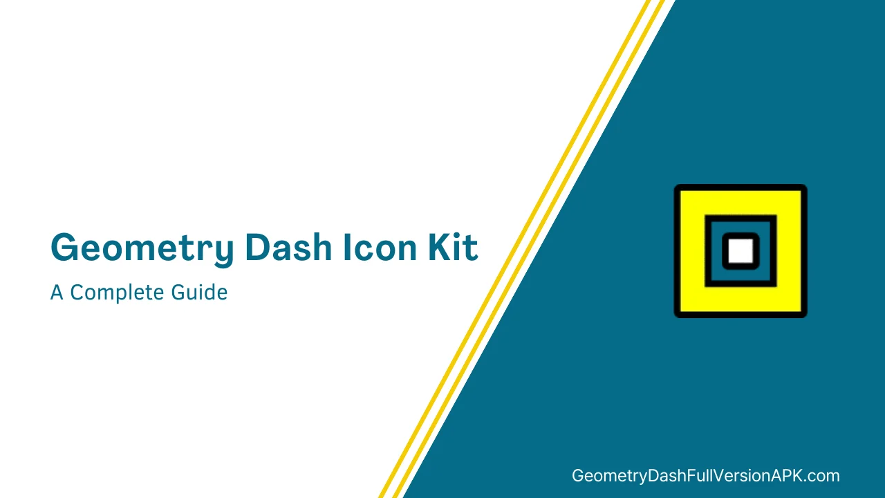 Geometry Dash Icon Kit